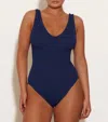 Hunza G Sadie One Piece Navy In Blue