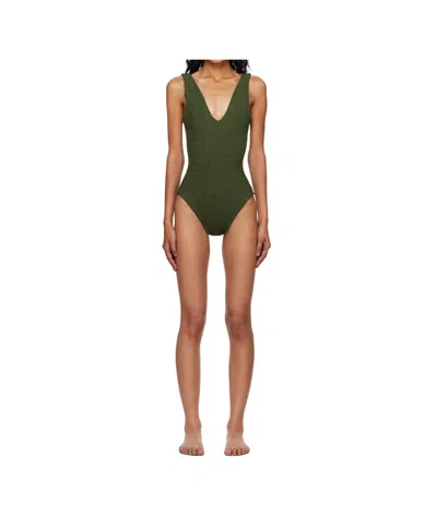 Hunza G Sadie One-piece Swimsuit In Multi