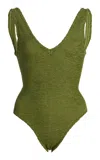 Hunza G Sadie Seersucker Swimsuit