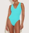 Shop Hunza G Sadie Swim In Aqua