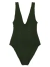 Hunza G Sadie Swim One-piece Swimsuit In Black