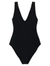 Hunza G Sadie Swim One-piece Swimsuit In Black
