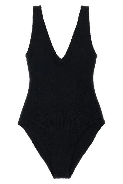Hunza G Sadie One-piece Swims In Black