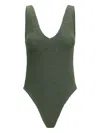 Hunza G Sadie Swim' One-piece Swimsuit In Green