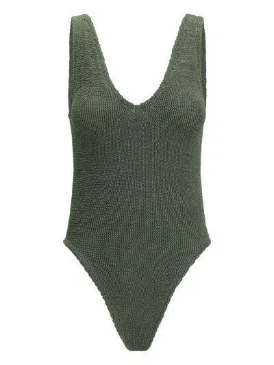 Hunza G Sadie Swim' One-piece Swimsuit In Green