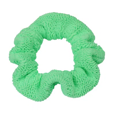Hunza G Scrunchie Mango Sorbet In Green