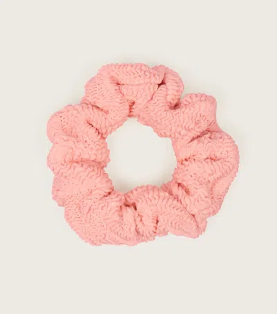 Hunza G Scrunchie Peach In Pink