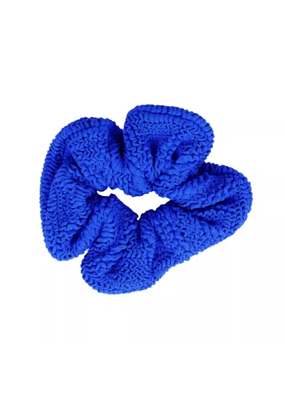 Hunza G Scrunchie Royal Blue