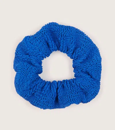 Hunza G Scrunchie In Royal Blue