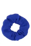 Hunza G Textured Fabric Hair Scrunchie