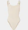 Hunza G Domino One Piece Swimsuit In Neutral