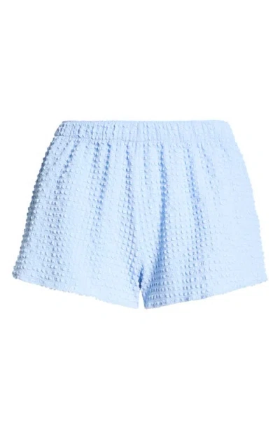 Hunza G Seersucker Minishorts In Multi