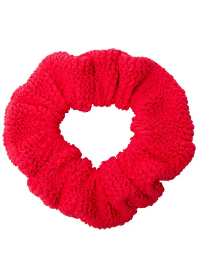 Hunza G Seersucker Scrunchie
