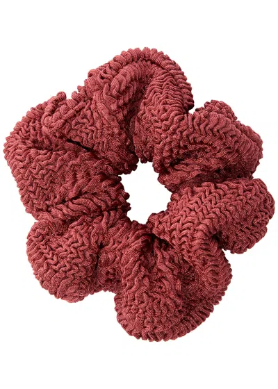 Hunza G Seersucker Scrunchie