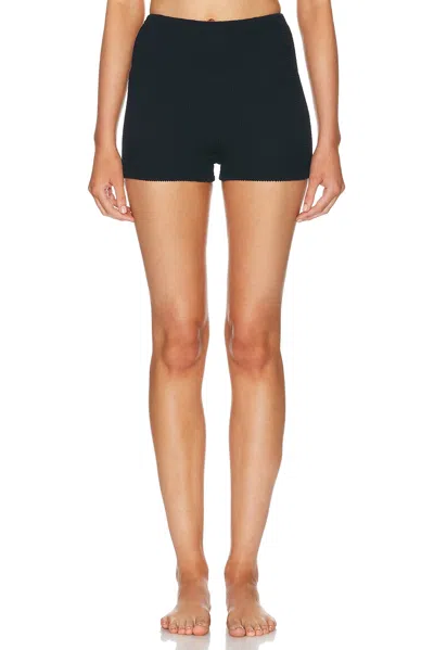 Hunza G Shorty Bikini Bottom In Black