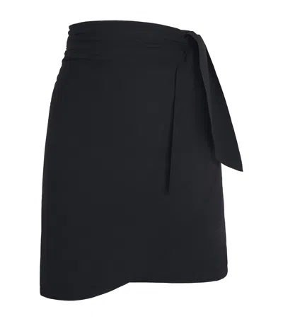 Hunza G Side-tie Sarong In Black