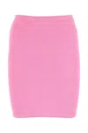 Hunza G Womens Crinkle Swimskirt Bottom Candy Pink In Pink