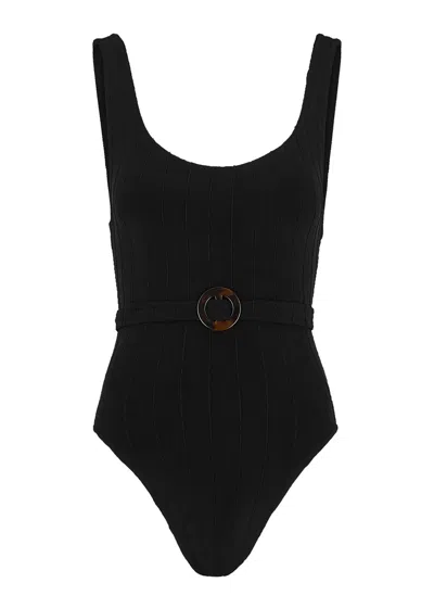 Hunza G Solitaire Nile Swimsuit In Black