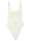 Hunza G Square Neck One-piece Swimsuit
