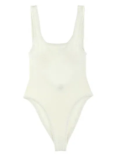 HUNZA G HUNZA G 'SQUARE NECK' ONE-PIECE SWIMSUIT