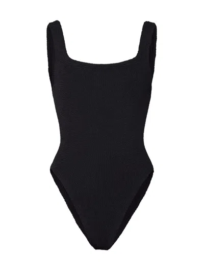 HUNZA G HUNZA G "SQUARE NECK SWIM" ONE PIECE SWIMSUIT