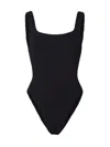 Hunza G Square Neck Swim One Piece Swimsuit