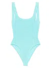 Hunza G Blue Square Neck Swimsuit