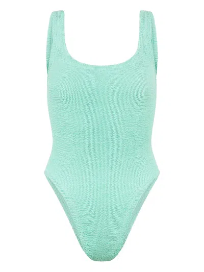 HUNZA G SQUARE-NECK SWIMSUIT