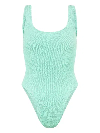 HUNZA G SQUARE-NECK SWIMSUIT