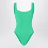 Hunza G Square-neck High-cut One-piece Swimsuit