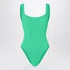 Hunza G Square-neck High-cut One-piece Swimsuit