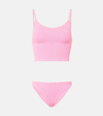 Hunza G Strap Bikini In Pink