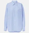 Hunza G Striped Cotton Poplin Shirt