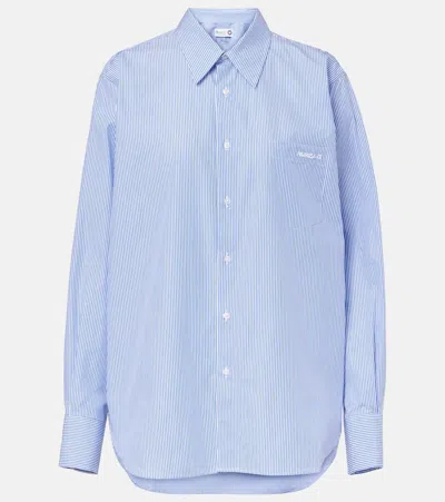 Hunza G Striped Cotton Poplin Shirt