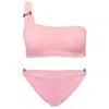 Hunza G Supportive Bikini Set In Dusty Pink In Pink