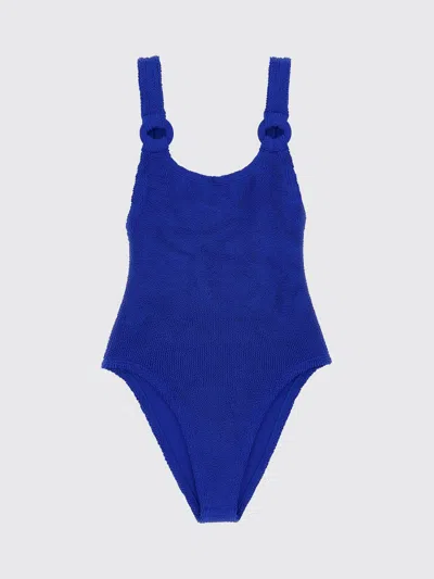 Hunza G Swimsuit  Woman Color Blue