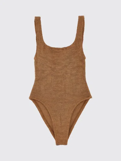 Hunza G Swimsuit  Woman Color Brown