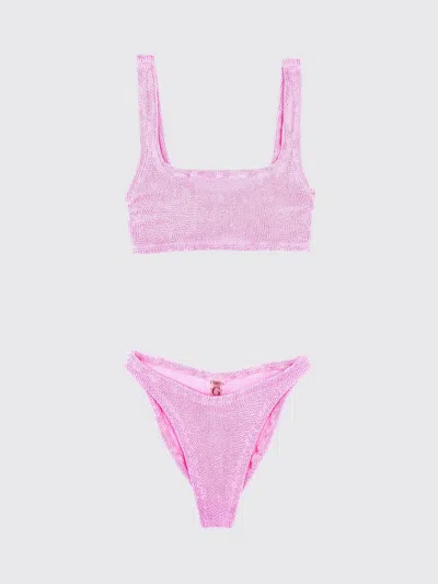 Hunza G Swimsuit  Woman Color Pink In Pink