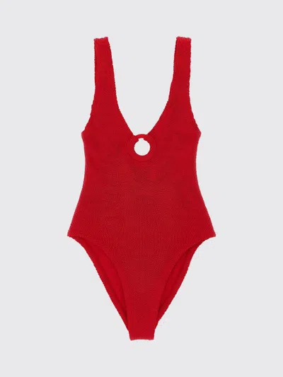 Hunza G Swimsuit  Woman Color Red