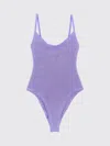 Hunza G Swimsuit  Woman Color Violet In Purple
