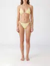 Hunza G Womens Butter Gina Bead-embellished Bikini Set In Yellow