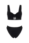 Hunza G Bonnie Bikini Set In Black