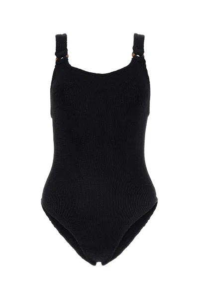 Hunza G Domino One Piece In Black