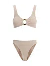 Hunza G Julia Bikini Off-the-shoulder Cut-out Detail