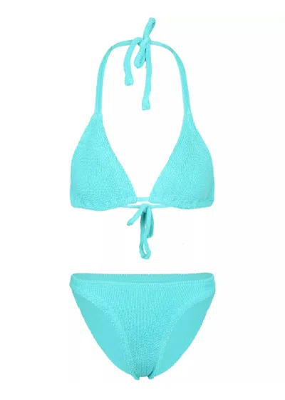 Hunza G Tammy Bikini Aqua In Blue