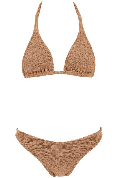 Hunza G Tammy Bikini Set For In Brown