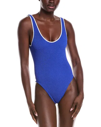 Hunza G Tank One-piece In Blue