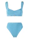 Hunza G Taylor Bikini Sky Blue In Blue