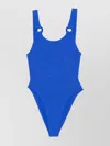 Hunza G Textured Ring Detail Swimwear Collection In Blue