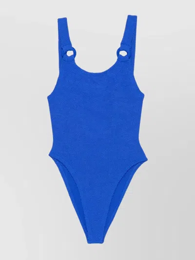 HUNZA G TEXTURED RING DETAIL SWIMWEAR COLLECTION